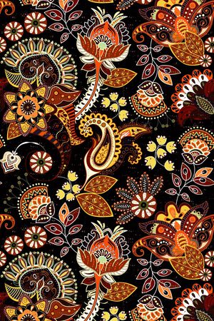 佩斯利印花华亿平台图片