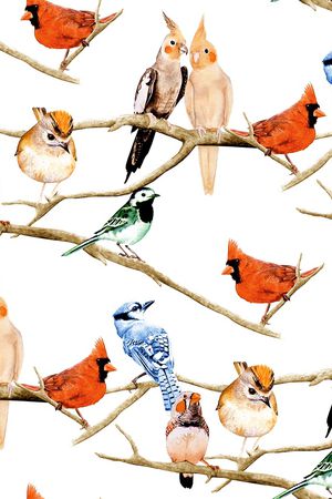 树枝印花华亿平台图片