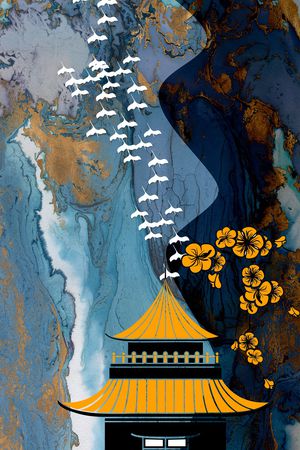 定位花印花华亿平台图片