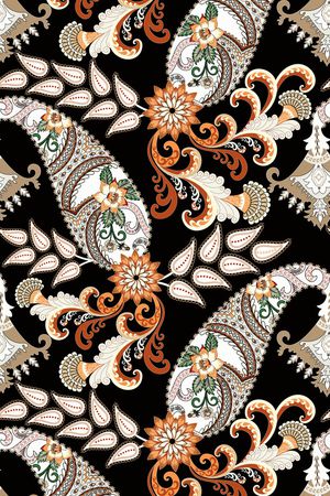 佩斯利印花华亿平台图片