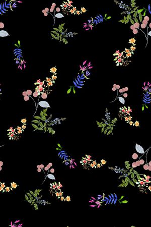 满版散花印花华亿平台图片