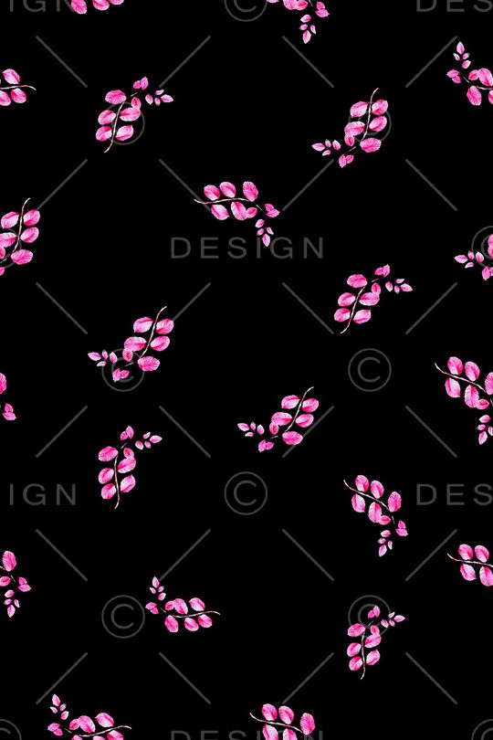 满版散花印花华亿平台图片