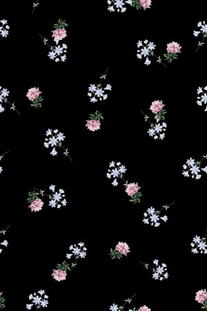 满版散花印花华亿平台图片