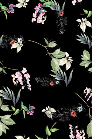 满版散花印花华亿平台图片