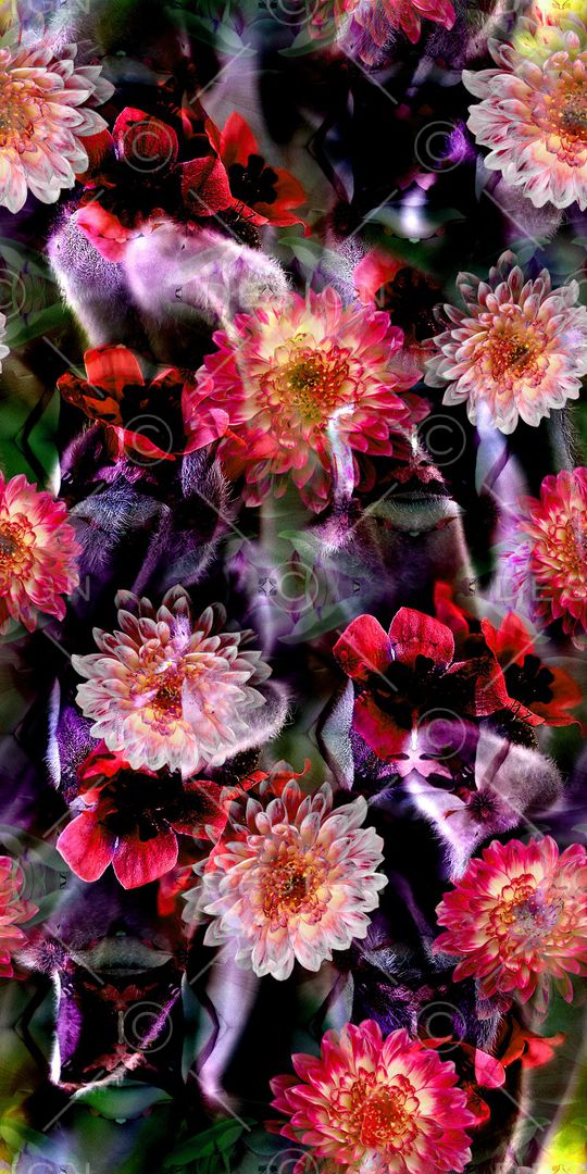 植物印花华亿平台图片