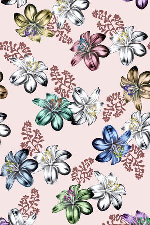 大牌风印花华亿平台图片