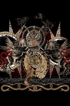 抽象印花华亿平台图片