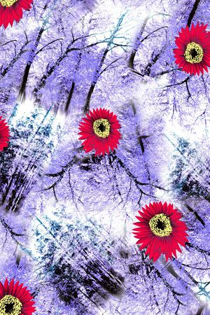 传统华亿平台印花华亿平台图片