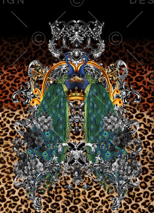 抽象印花华亿平台图片