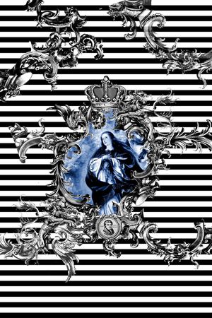 大牌风印花华亿平台图片