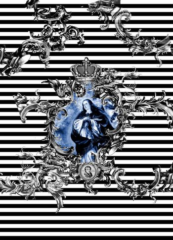 大牌风印花华亿平台图片