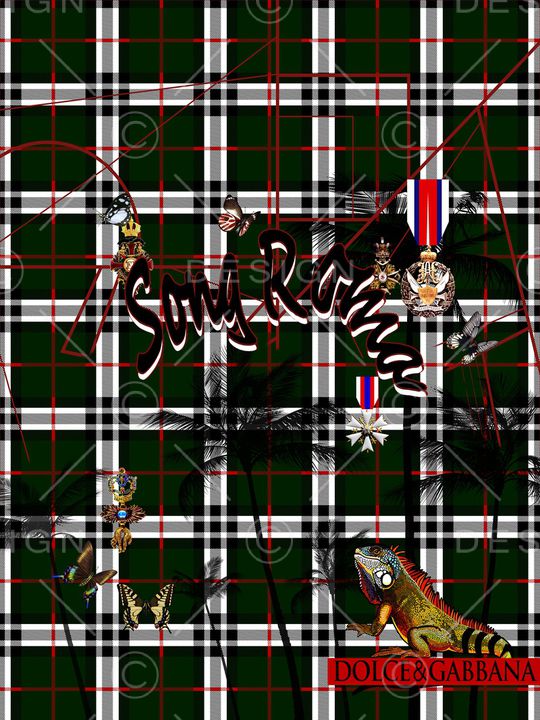 几何花卉印花华亿平台图片