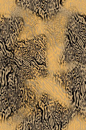 动物纹印花华亿平台图片