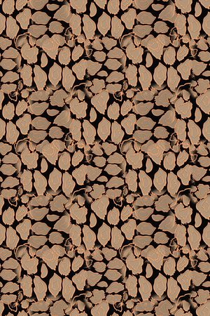 动物纹印花华亿平台图片