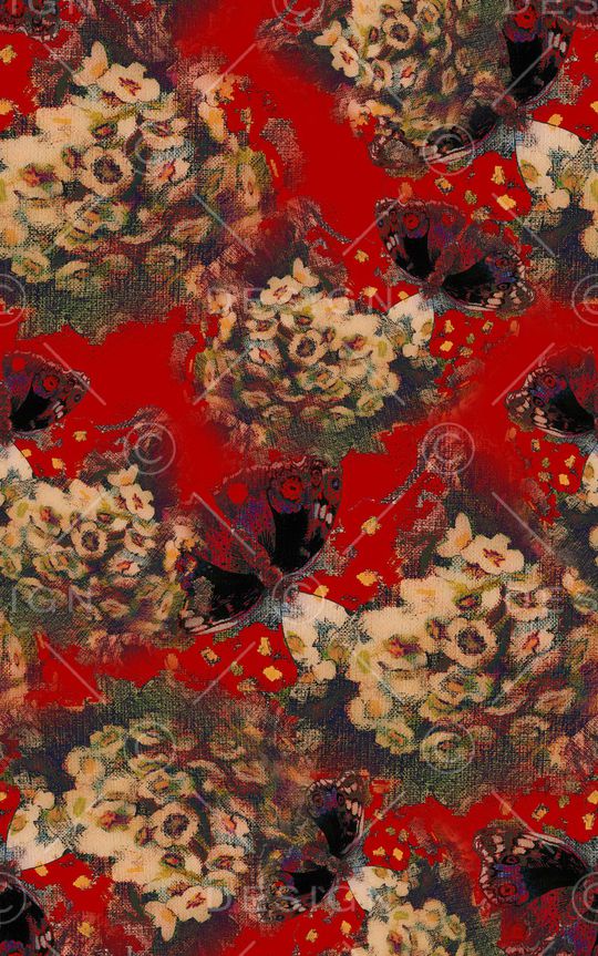 抽象印花华亿平台图片