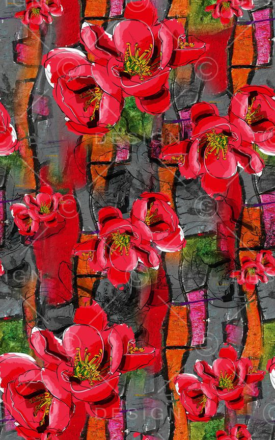 抽象印花华亿平台图片