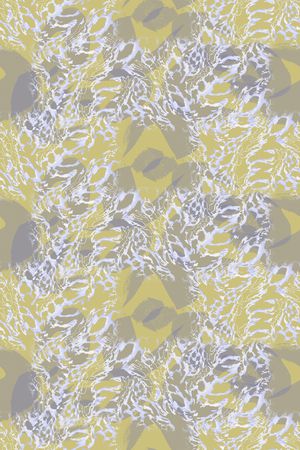 动物纹印花华亿平台图片