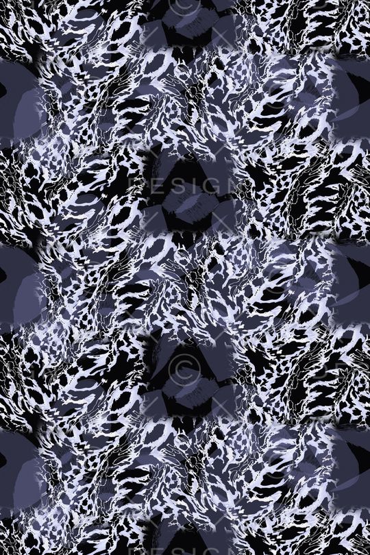 动物纹印花华亿平台图片