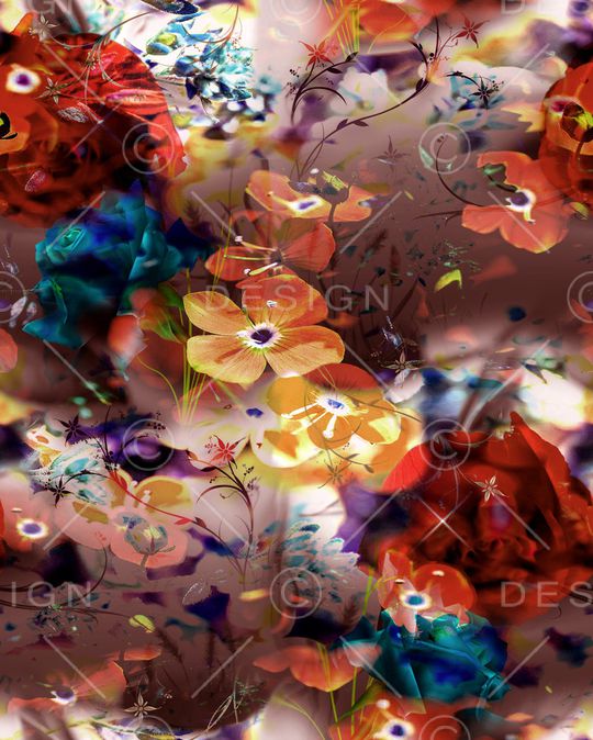 植物印花华亿平台图片