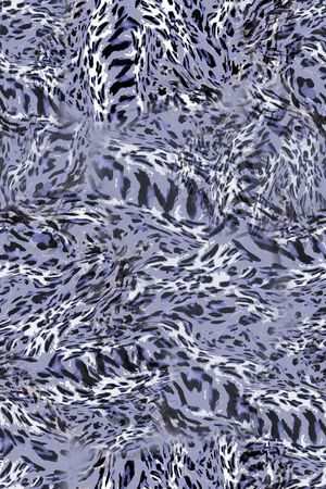 动物纹印花华亿平台图片