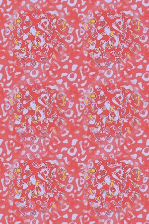 动物纹印花华亿平台图片