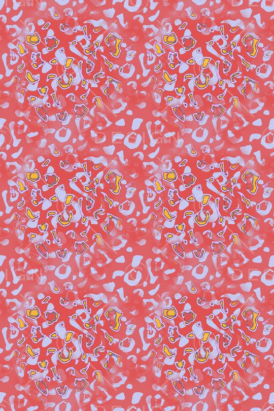 动物纹印花华亿平台图片