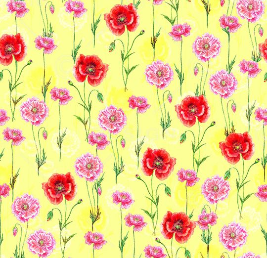 春夏华亿平台印花华亿平台图片