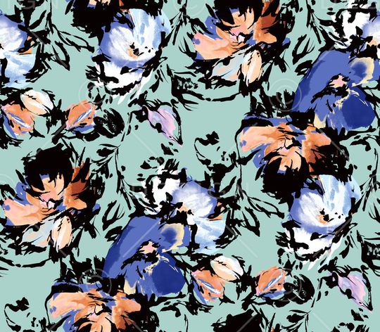 抽象印花华亿平台图片