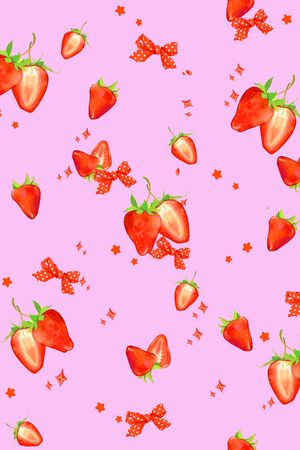 草莓印花华亿平台图片