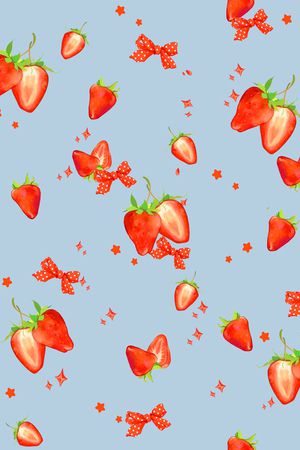 草莓印花华亿平台图片