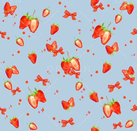 草莓印花华亿平台图片