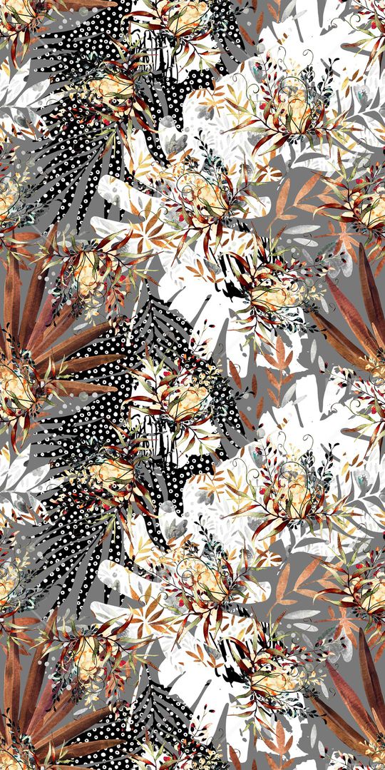 大牌风印花华亿平台图片