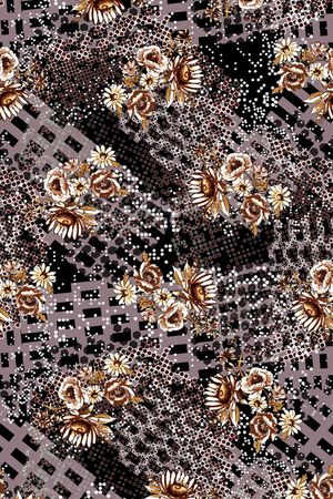 大牌风印花华亿平台图片