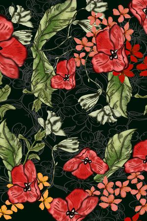 数码华亿平台印花华亿平台图片