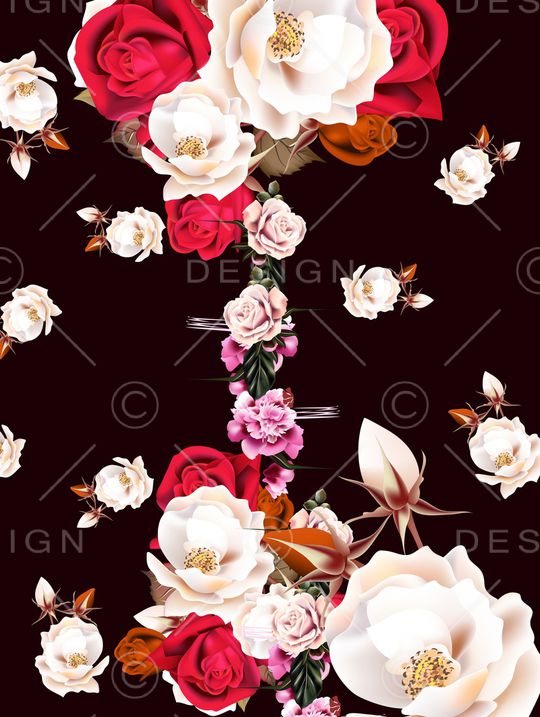 定位花印花华亿平台图片