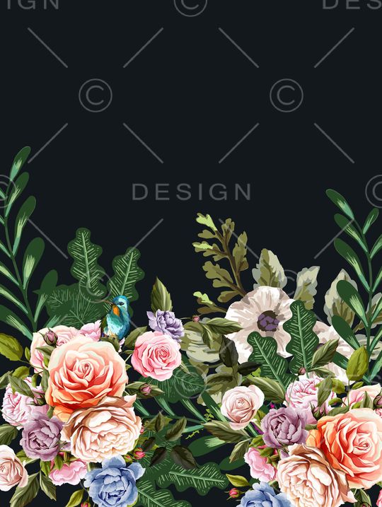 定位花印花华亿平台图片