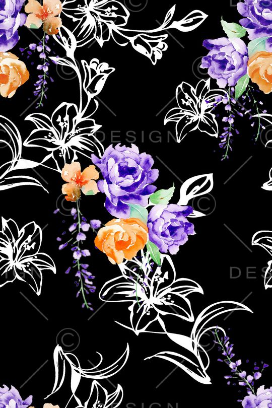 大牌风印花华亿平台图片