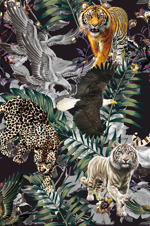 大牌风印花华亿平台图片