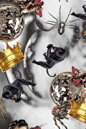 大牌风印花华亿平台图片