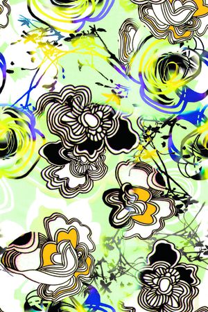 复古印花华亿平台图片