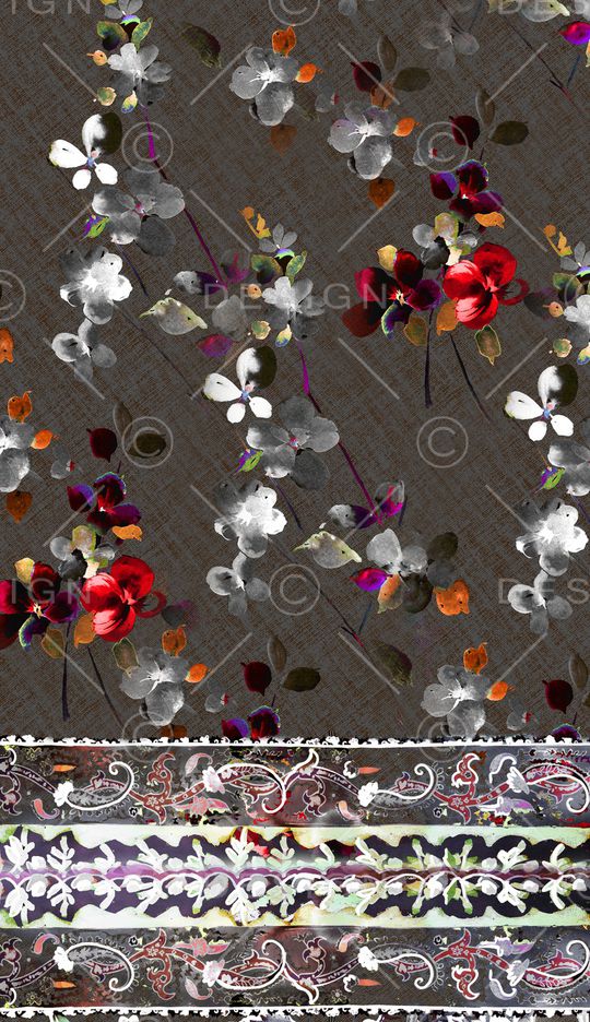 定位花印花华亿平台图片