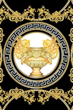 大牌风印花华亿平台图片