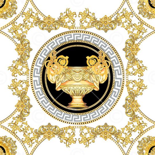 大牌风印花华亿平台图片