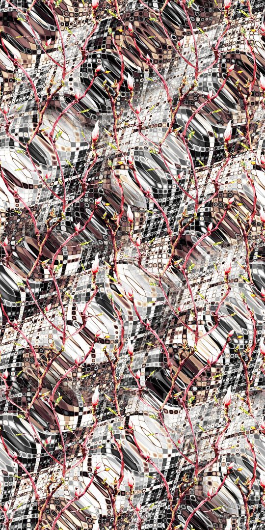 抽象印花华亿平台图片