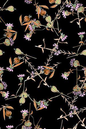 小碎花印花华亿平台图片