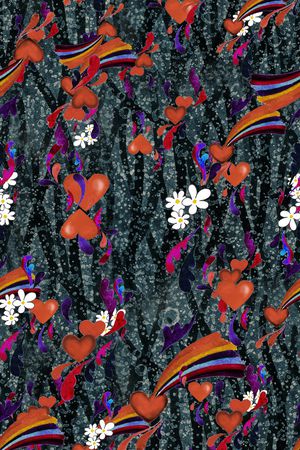 抽象印花华亿平台图片