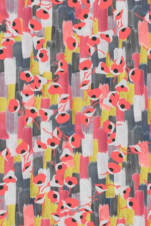 笔触印花华亿平台图片