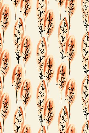 清爽底花卉印花华亿平台图片