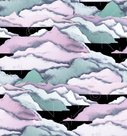 牡丹印花华亿平台图片