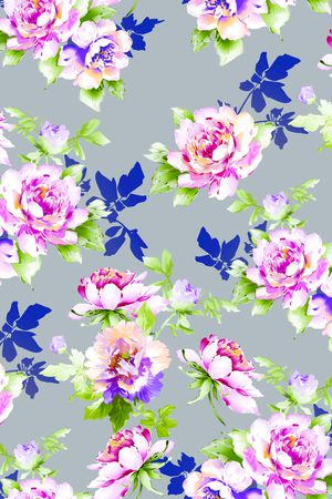 复古印花华亿平台图片